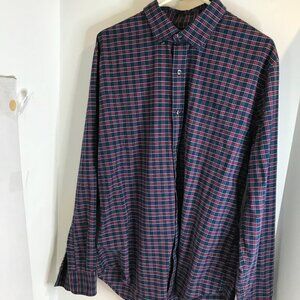 BONOBOS MENS STRETCH STANDARD FIT SHIRT SIZE L